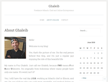 Tablet Screenshot of ghaleib.com